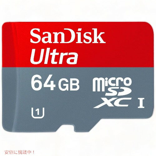 サンディスク 64GB ウルトラマイクロSDXCカード10 SanDisk SDSDQUA-064G Founderがお届け!