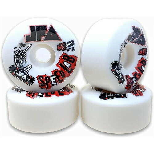 スピードラボ スケートボードウィール JFA 63mm 101A 4個 Speedlab タイヤ