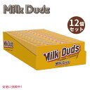 【12個セット】Milk Duds ミルク菓子 Chocolate and Caramel Candy Boxes 5oz チョコレートとキャラメルのキャンディ...