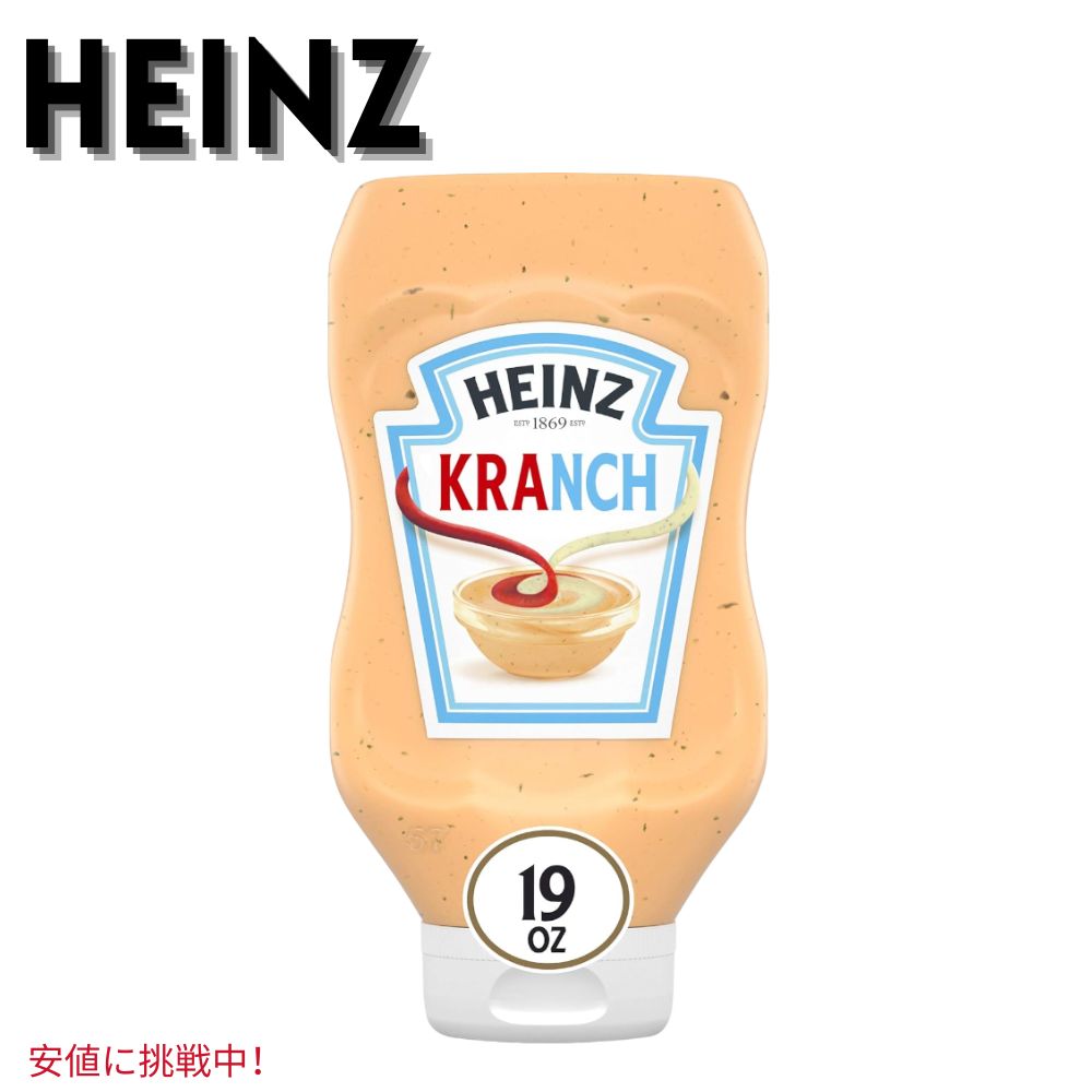 nCc Heinz N` P`bv`\[X~bNX Ketchup & Ranch Sauce Mix 19oz