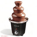 ノスタルジア Nostalgia パーティー用 3層 チョコレート フォンデュ ファウンテン 3 Tier Electric Chocolate Fondue ...