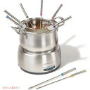 ノスタルジア Nostalgia チーズ&チョコレート用 8カップ 電気フォンデュ 鍋セット 8-Cup Electric Fondue Pot Set