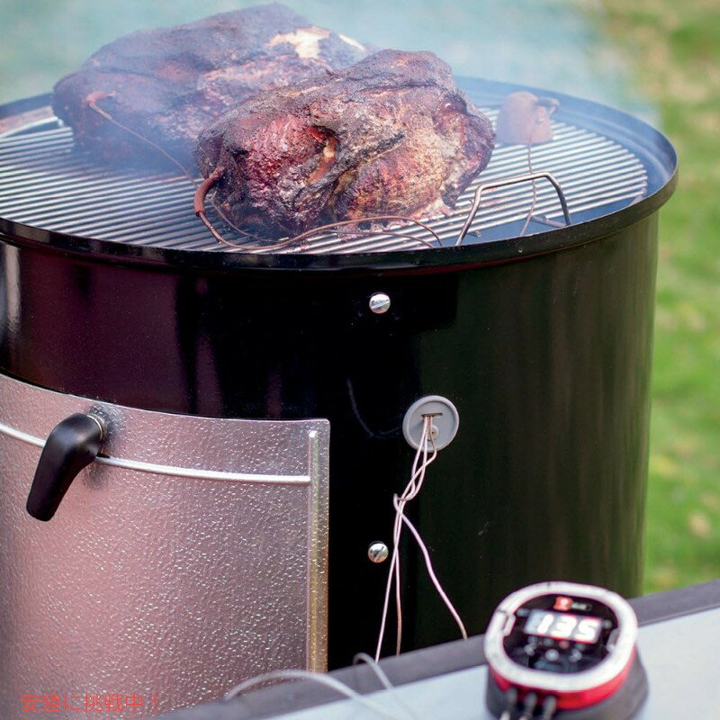�������С� Weber 22����� ���⡼�����ޥ���ƥ󥯥å��� ú�������� �֥�å� 731001 22inch Smokey Mountain Cooker