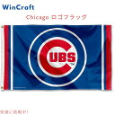 WinCraft MLB シカゴカブス サークルロゴ フラッグ 公式ライセンス 旗 デコレーション Circle Logo Flag Chicago Cubs