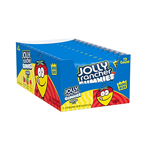JOLLY RANCHER MISFITS 2-in-1 Assorted Fruit Flavored Gu …