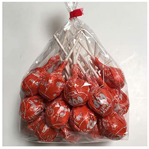 Orange Tootsie Pops - Bag of 30 suckers c