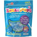 Zollipops Clean Teeth Lollipops, Blue Raspberry, 6.2oz …
