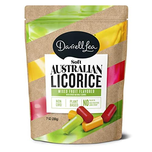 Darrell Lea Mixed Flavor Soft Australian Made Licorice c