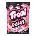 Trolli, Strawberry Puffs, Gummi Candy, 4.25 oz. Bag (Pa Founderがお届け