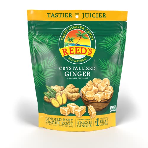 Reed's, Crystallized Ginger, All Natural Baby Ginger Ro c