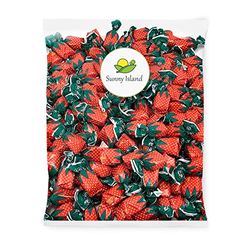 Arcor Strawberry Filled Hard Candy, Gluten-Free Bon Bon …