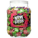 Now and Later Original Chews Candy, Assorted, 60oz Jar, c