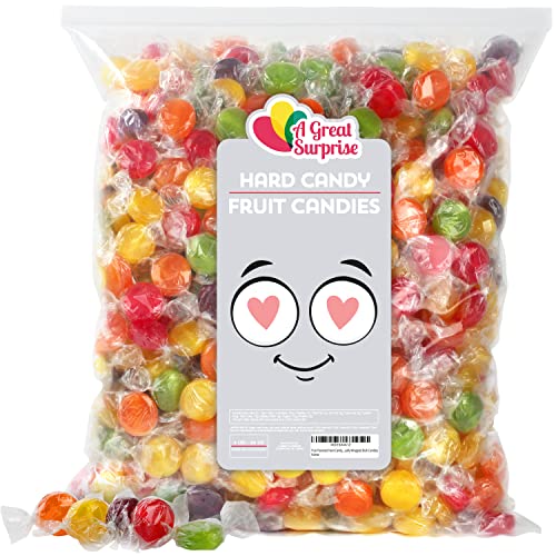 Fruit Flavored Hard Candy - 4lb Bulk Candy - Assorted F c