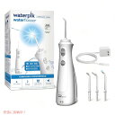 ウォーターピック Waterpik コードレス Pearl ウォーターフロッサー WF-13 ホワイト ポータブル