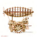 ROKR 3D木製パズル 機械式 組み立て式 動くキット 大人用クラフトセット 3Dレーザーカッティング 脳の体操 教育玩具 彼氏 父 友人 (飛行機)