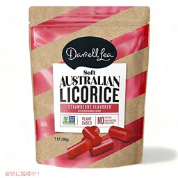 Darrell Lea ダレルリー ソフトオーストラリアンストロベリーリコリス7oz