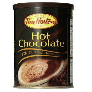 ティムホートン ココア Tim Hortons Can of Hot Chocolate たっぷり 500g