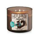 バス＆ボディワークス　ホットココアクリーム　キャンドル　14.5 oz / 411 g　 Bath & Body Works　HOT COCOA & CREAM　Candle