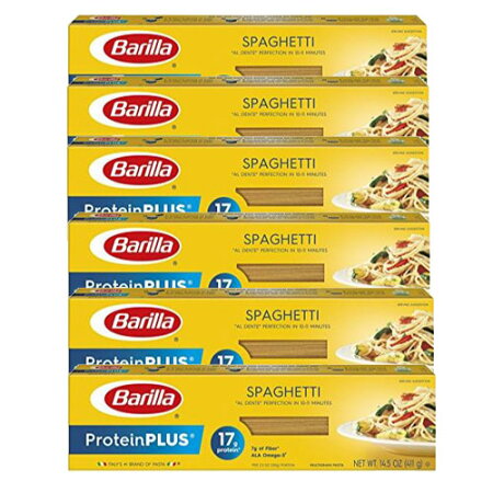 o XpQbeB veC vX@411g~6Zbg @Barilla ProteinPLUS High Protein Pasta 6 Packs