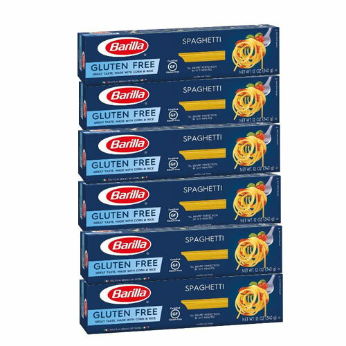 バリラ グルテンフリー　スパゲッティ 340g 6箱セット Barilla Gluten Free Spaghetti Pasta - 12oz 6 pack