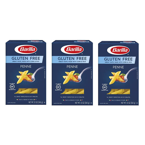 o Oet[@yl 340g 3Zbg Barilla Gluten Free Penne Pasta - 12oz 3 packs