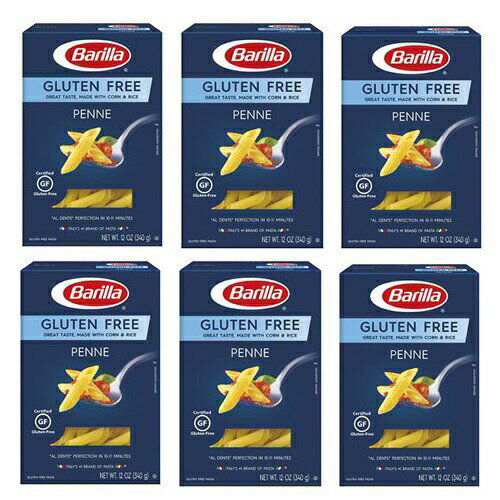 o Oet[@yl 340g 6Zbg Barilla Gluten Free Penne Pasta - 12oz 6 packs