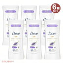 6個セット 【Lavender Fresh】アドバンスド Dove ダヴ 74g デオドラントスティック ラベンダーフレッシュ