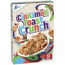 General Mills Cinnamon Toast Crunch Breakfast Cereal 12oz / シナモントーストクランチ シリアル 朝食 ゼネラルミルズ 340g 全粒小麦 米