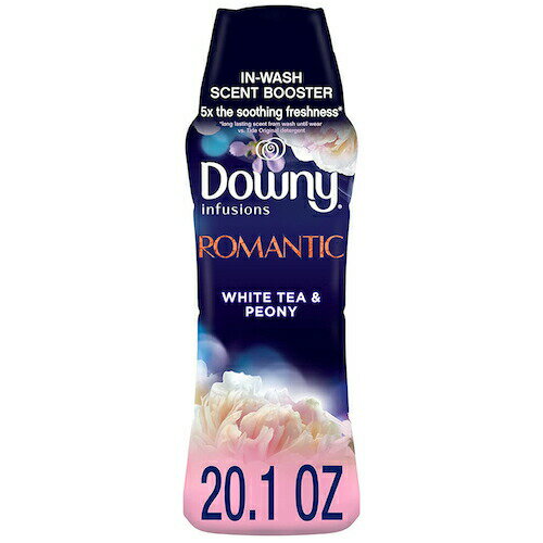 ダウニー Downy インフュージョン セントブースター ビーズ ロマンティックなホワイトティとピオニーの香り 20.1oz(569.8g) / Infusions Scent Booster Romantic