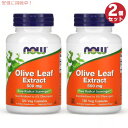 2Zbg I[u[tGLXiIEyC6j 500mg 120 iEt[Y I[ut #4722 NOW Foods Olive Leaf Extract 500mg