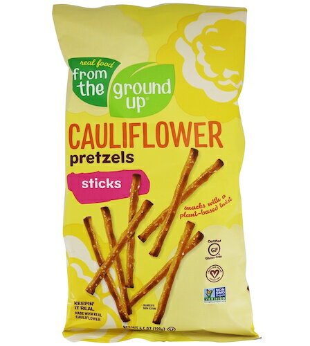 From the Ground Up Cauliflower Pretzel Sticks Original - 4.5oz/ フロムザグラウンドアップ カリフラワー プレッツェル [スティック] 128g