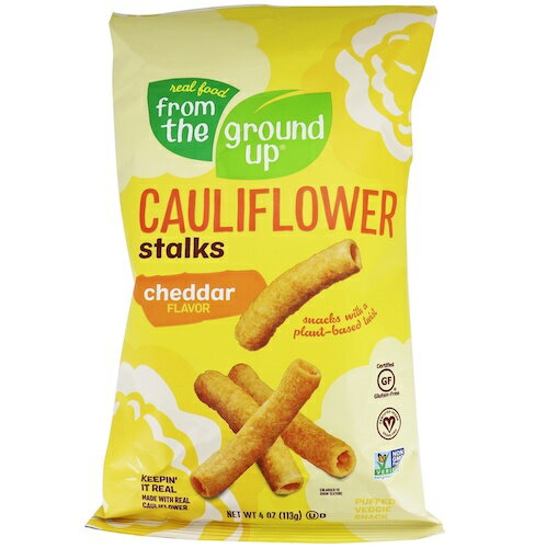 From the Ground Up Cauliflower Stalks Cheddar - 4oz/ tUOEhAbv Jt[ Xg[NX [`F_[] 113g