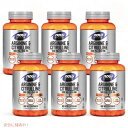 6個セット NowFoods Arginine 500 mg & Citrulline 250 mg 120 capsules / ナウフーズ アルギニン 500mg & シトルリン 250mg 120カプセル