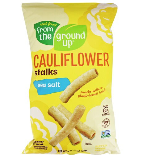 From the Ground Up Cauliflower Stalks Sea Salt - 4oz/ フロムザグラウンドアップ カリフラワー ストークス [シーソルト] 113g
