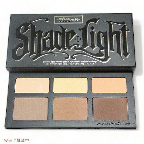 ��Kat Von D�ۥ��åȥ�����ǥ��� ����ȥ����ѥ�å� Shade + Light Face Contour Refillable Palette