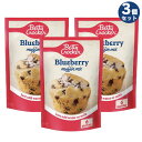 3個セット Betty Crocker ベティクロッカー ブルーベリーマフィンミックス 水を加えるだけ 184g / Blueberry Muffin Mix Simply Add Water 6.5oz