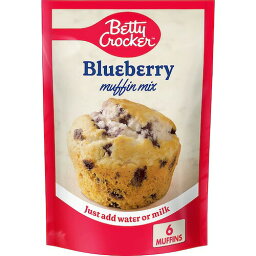 Betty Crocker ベティクロッカー ブルーベリーマフィンミックス 水を加えるだけ 184g / Blueberry Muffin Mix Simply Add Water 6.5oz