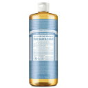 ドクターブロナー マジックソープ ベビー 無香料 Lサイズ 946ml Dr. Bronner's Pure Castile Soap 32oz