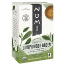 Numi ヌミ オーガニック 緑茶 [パウダーグリーン] 18ティーバッグ入り Gunpowder Green