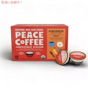 Peace Coffee ピースコーヒー キューリグ Kカップ オーガニック コーヒー豆 バーチウッド 12個入り