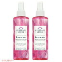 ヘリテージプロダクツ ローズウォーター（ダマスクローズ） アトマイザー 237ml x 2個 スプレータイプ お得サイズ / Heritage Store Rosewater Spray 8 fl oz