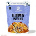 Lakanto ラカント ブルーベリーマフィンミックス 砂糖不使用 ラカンカの甘み 192g（6.77oz） / Sugar Free Blueberry Muffin Mix Sweetened with Monk Fruit