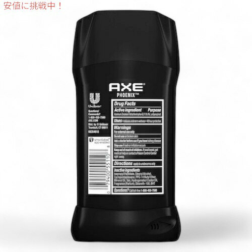 ��12�ܥ��åȡۥ����� �ɥ饤��������� �ե��˥å��� �ǥ��ɥ��� 76g Axe Deodorant Stick Phoenix 2.7oz