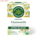 Traditional Medicinals トラディショナル・メディシナル カモミール ハーブティー 1箱16ティーバッグ入り