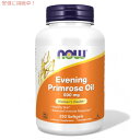 Founderで買える「Now Foods EVENING PRIMROSE 500mg 250 SGELS #1752 ナウフーズ 月見草オイル」の画像です。価格は4,090円になります。