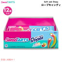 SweeTARTS Ropes, Candy, Twisted Rainbow Punch, Soft and Chewy, 3.5oz x 12 count ...