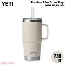 YETI イエティ ランブラー 25オンス ストローマグ ストロー蓋 739ml ケープトープ Rambler 25 oz Straw Mug With Str...