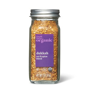 【今だけポイント5倍】中東生まれのナッツ調味料 デュカ オーガニック 57g　Organic Dukkah Nut and Spice Blend 2oz - Good & Gather