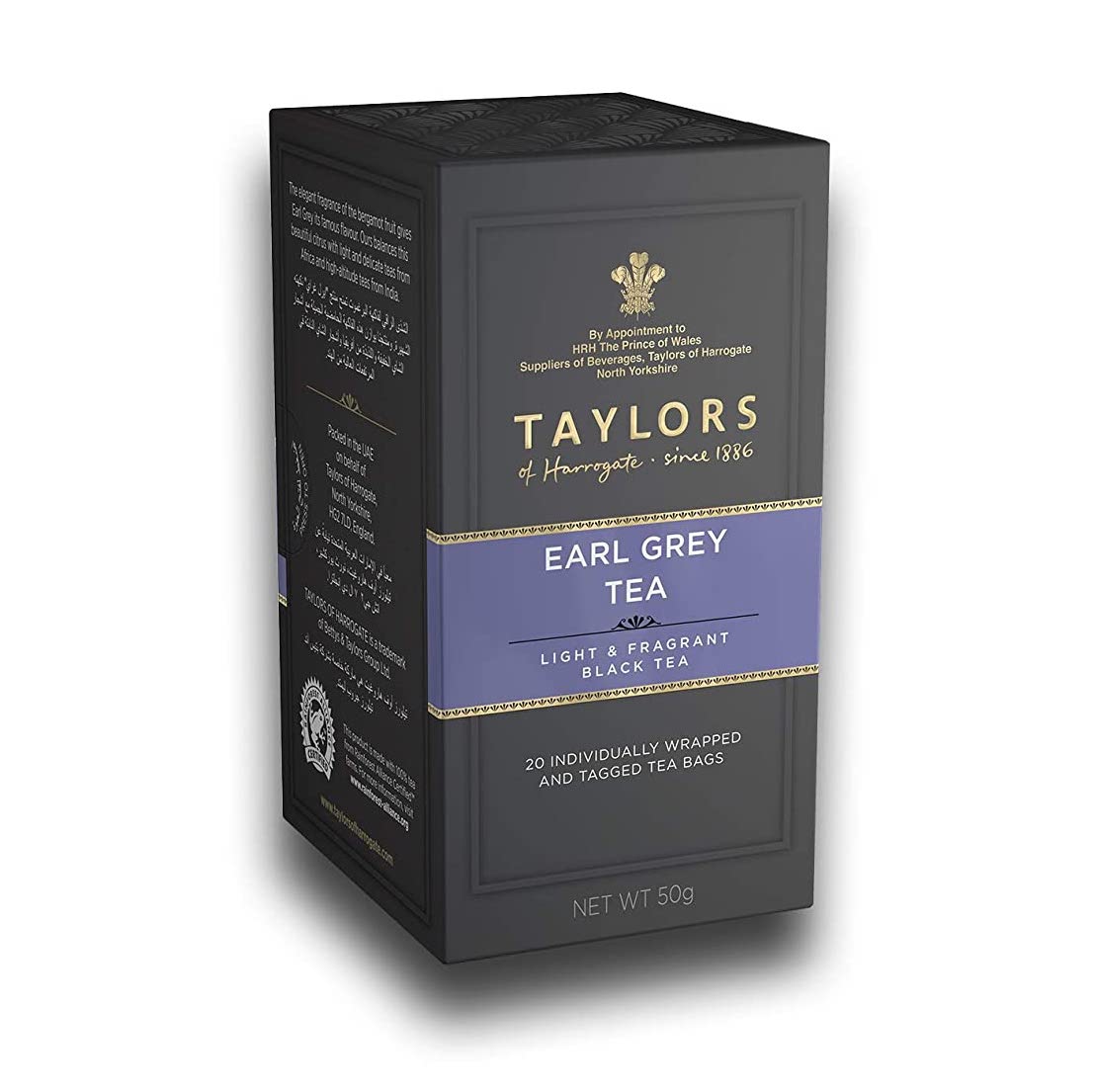 Taylors of Harrogate Earl Grey, 20 Teabags, 50g 