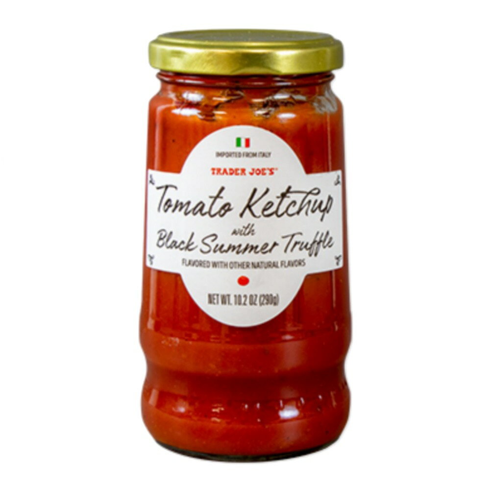 Trader Joe's Tomato Ketchup with Black Summer Truffle 10.2oz (290g) / トレーダージョーズ トマトケチャップ ブラックサマートリュフ 黒トリュフ入りのサムネイル